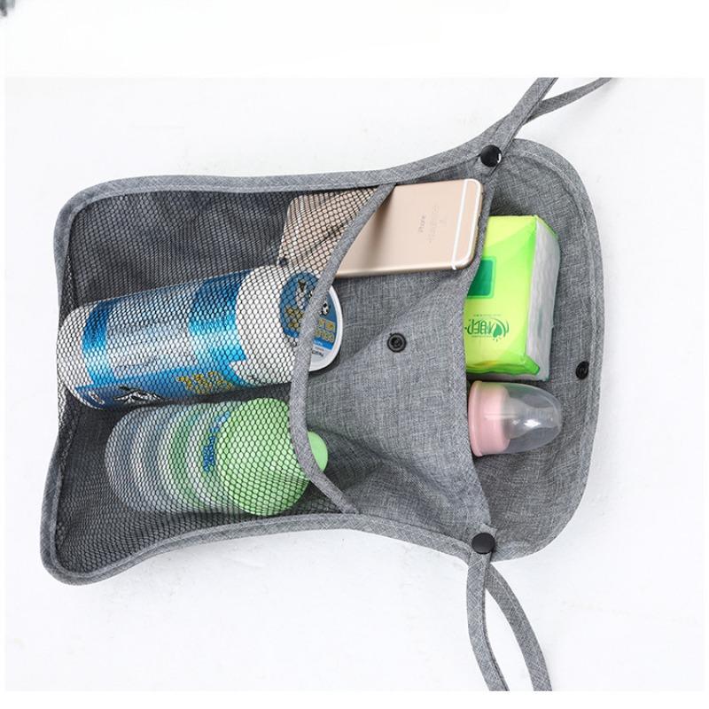 Baby Stroller Hanging Bags Umbrella Storage Bag Pocket Bottle Diaper Bag Large Capacity Children's Cart Mommy Carriage Organizer
