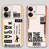Soft Phone Cover Phone Case for Xiaomi Mi 11T Pro 11 Lite CreativeBboarding Pass