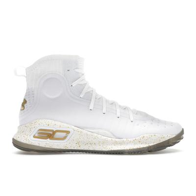 Кроссовки унисекс Curry 4 Retro White Gold 2024 Lemon-Ice Metallic-Gold 1298306-111