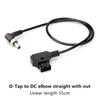 Кабель питания D-Tap на Locking DC2.1mm DC2.5mm для мониторов, Г-образный, подходит для видеоассистентов Atomos