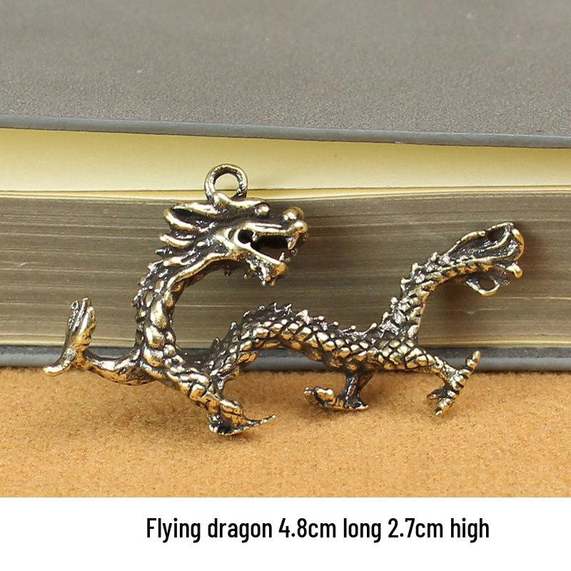 Year of the Rabbit 3D Zodiac Keychain Pendant - Dragon, Tiger, Snake, Horse Car Accessory