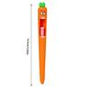 4Pcs/Box Multifunction Student Writing Pen ABS Carrot Ink Pen  Drawing Stationery