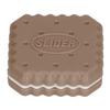 Magnetic Slider Toys Biscuits Appearance Relieve Stress Anxiety Fingertip Push Slider Toy Brown