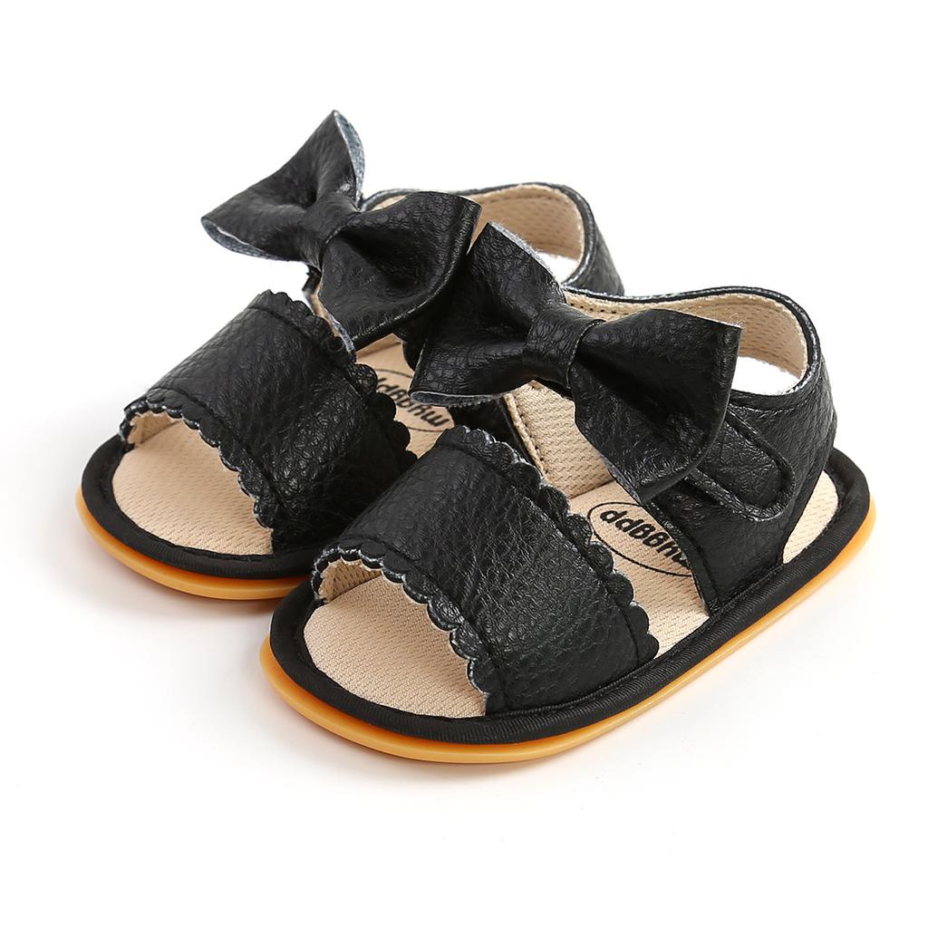 MYGGPP Summer Baby Sandals Baby Shoes Toddler Shoes Bow Shoes