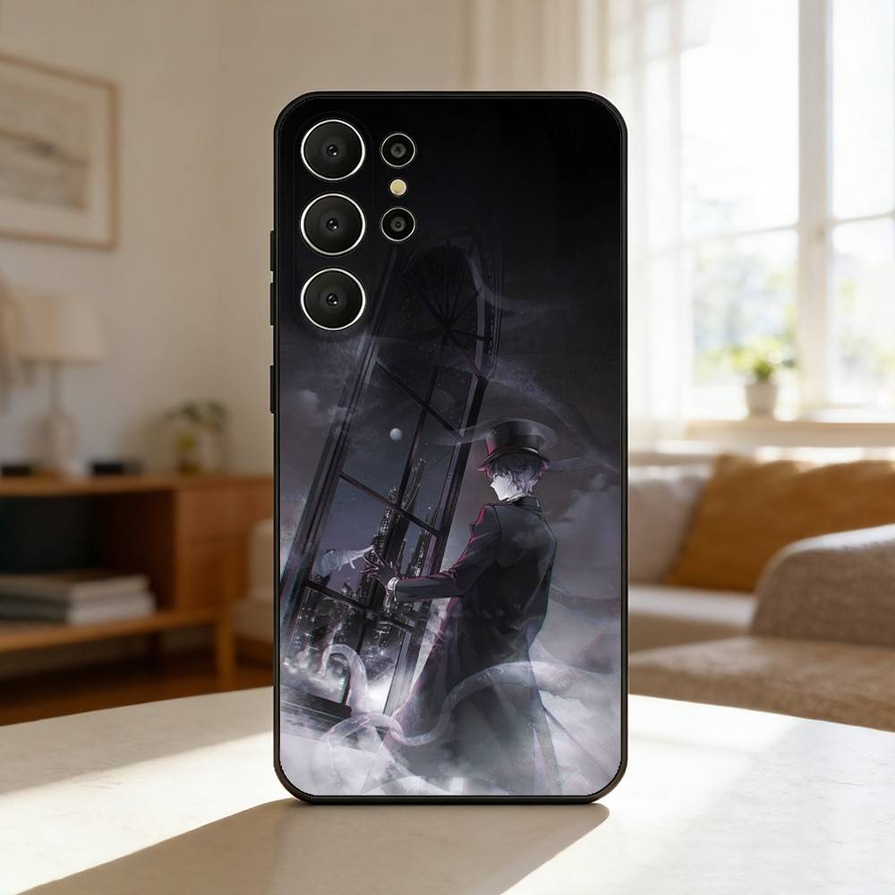 Чехол для телефона с фан-артом «Владыка Тайн» Для Samsung S26, S25, S24, S21, S22, S23, S30, Ultra, S20, FE, Lite, 10, 9, Черный чехол