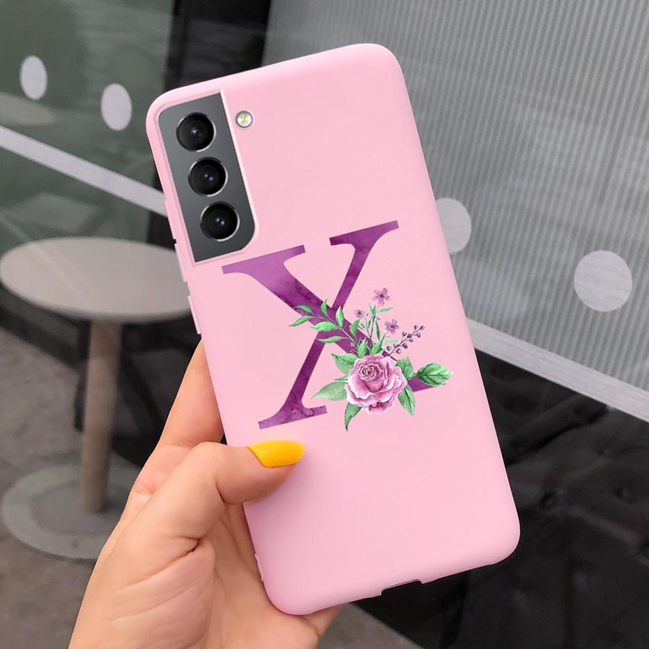 Чехол для Samsung S21 5G S21 Ultra Plus Милые Буквы Чехол Для Samsung Galaxy S21 Plus 5G S21+ S 21 Ultra Чехлы для Телефона Мягкие Fundas