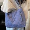 Women Padded Hobo Tote Bag Casual Lightweight Handbag Adjustable Strap Top Handle Bag Soft Quilted Shopping Purse Travel Bag