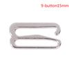 Sewing Technology Of 100 Silver Metal Bra Shoulder Belt Adjuster Slider / Hook / O-Ring Underwear