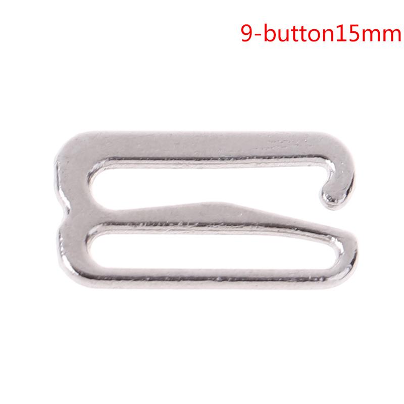 Sewing Technology Of 100 Silver Metal Bra Shoulder Belt Adjuster Slider / Hook / O-Ring Underwear