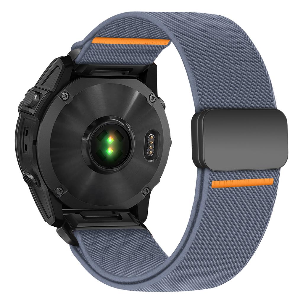 Магнитный нейлоновый ремешок для Garmin Fenix 8 7 Pro 7S 6X 6 5Plus Venu 3 Tactix 7 браслет correa Fenix 8 7x 26мм 22мм Quick Fit ремешок