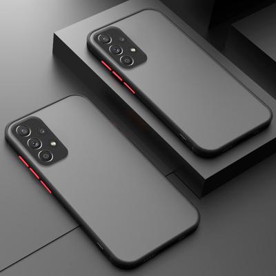 Противоударный матовый чехол для Samsung Galaxy A36 A56 A55 A35 A16 A06 A15 A05 A54 A34 A14 A52 A32 A22 A12 S25 S24 FE S23 S22 Ultra Case Cover Armor Bumper