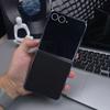 Кожаный чехол для Samsung Galaxy Z Flip 8: Складной экран с гальванизированными краями