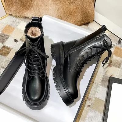 Зимние сапоги для снега женские 2024 новые водонепроницаемые хлопковые ботинки женские утолщенные зимние сапоги женские ботинки на платформе каблуки ботильоны