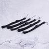 5X Black Wrist Strap Lanyard Hand Grip String For Nintendo Wii Remote Controller