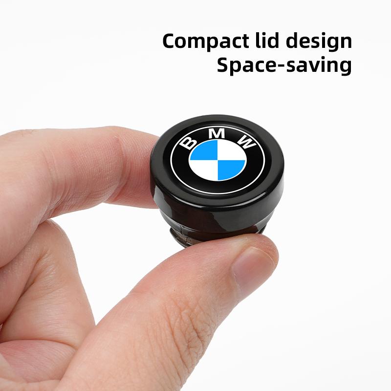 Декоративная крышка прикуривателя для BMW - Пластиковая, пылезащитная, с логотипами