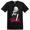 Blondie Punk Rock Band Portrait T Shirt Debbie Harry Graphic Tee Music Fan Gift