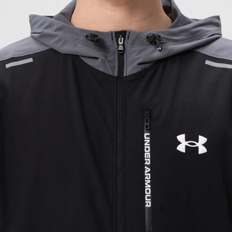 Under Armour Удобная дышащая повседневная куртка с капюшоном мужская куртки 6013147-008