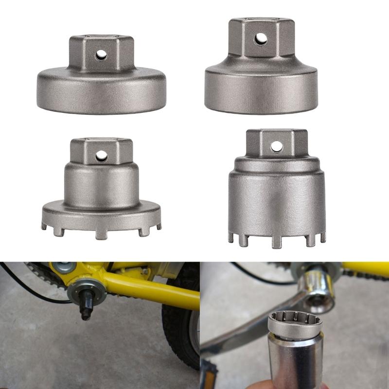 Bicycles Centre Shaft Socket Tool Bicycles Bottom Bracket Removal Sleeve Tool Splines Eight Tooth Centre Shaft Sleeve