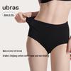 Ubras 40S Чистый хлопок 7A Антибактериальные трусы с высокой талией (3-Pack)