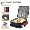 Lunch Bag Tote Oxford Thermal Cold Food Container School Picnic Men Women Kids Travel Lunchbox Keep Warm Portable Insulated Box