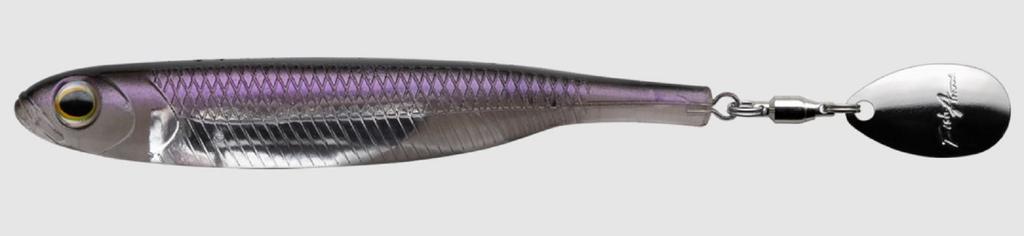 Fish Arrow Soft Lure Flash J Spin 4 Inch 3 Piece Per Pack 03 (8925)