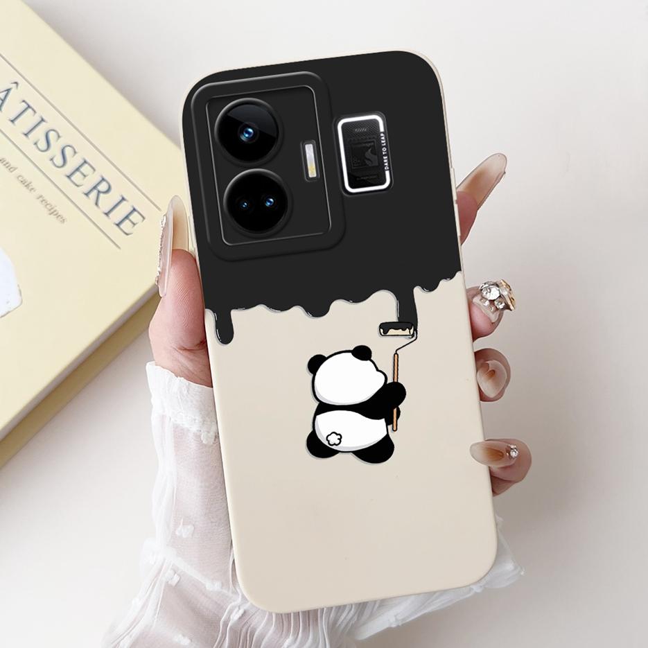 Чехол для Realme GT3 RMX3709 Милый Забавный Мультяшный Чехол Мягкий Силиконовый Чехол Для Realme GT Neo 5 Neo5 240W RealmeGT3 Задняя Крышка Coque