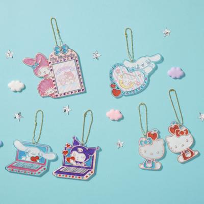 Цветной гелевый брелок-дружба с персонажами Sanrio