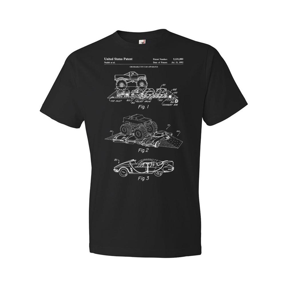 Monster Truck Toy Patent Shirt Teacher Gifts Vintage Toys Dad Gifts Mom Gifts