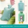 Hot Water Bag Hot-Water Bag Water Injection Irrigation Edible Silicon Explosion-Proof Aunt Hot Compress Special Heating Pad Hot Water Bag