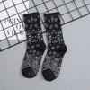 Мода Харадзюку Мода Пейсли Цветочные Носки Принтованные Хип-Хоп Женские Мужские Носки Средней Длины Носочно-Чулочные Изделия