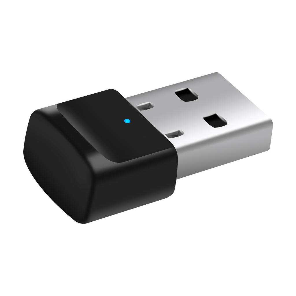 USB BT Transmitter 5.0 Audio Adapter for Video Conferencing and Calls, Plug and Play, Compatible