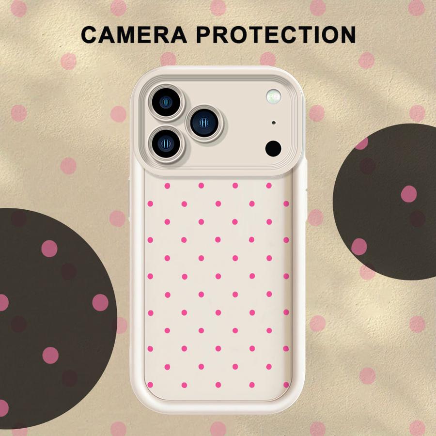 Чехол для телефона для iPhone 17 Pro Max 16 12 Pro 11 14 13 15 Plus Air INS Точки Маленький Свежий