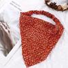 and America Floral Print Hair accessories Triangle hair headband Elastic headband Floral Turban