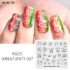 Незрелость 007, одежда, игрушки, детский милый дизайн, маникюрные пластины для штамповки ногтей, инструменты, шаблоны, украшения для дизайна ногтей