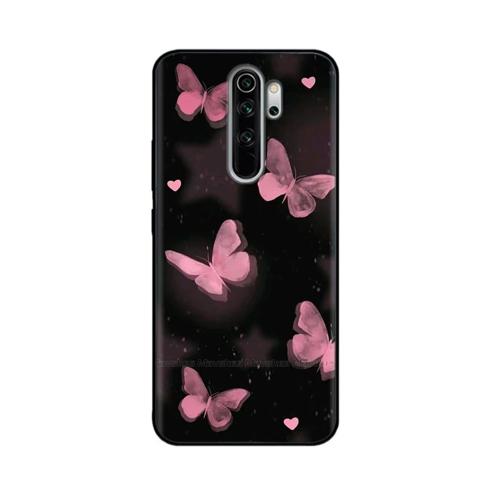 Чехол Для Redmi Note 8 Pro С рисунком Полная Защита Мягкий Жидкий Силикон Мультяшная Обложка Для Xiaomi Redmi Note8 Pro note8Pro Funda