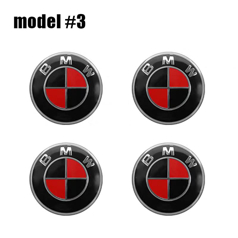 WW56/60/65/70mm Car Badge Wheel Center Cover Stickers Hub Caps Decal For BMW M Z4 M3 M5 M6 X3 E46 E90 E39 F10 F20 F30 G20 E60 X6