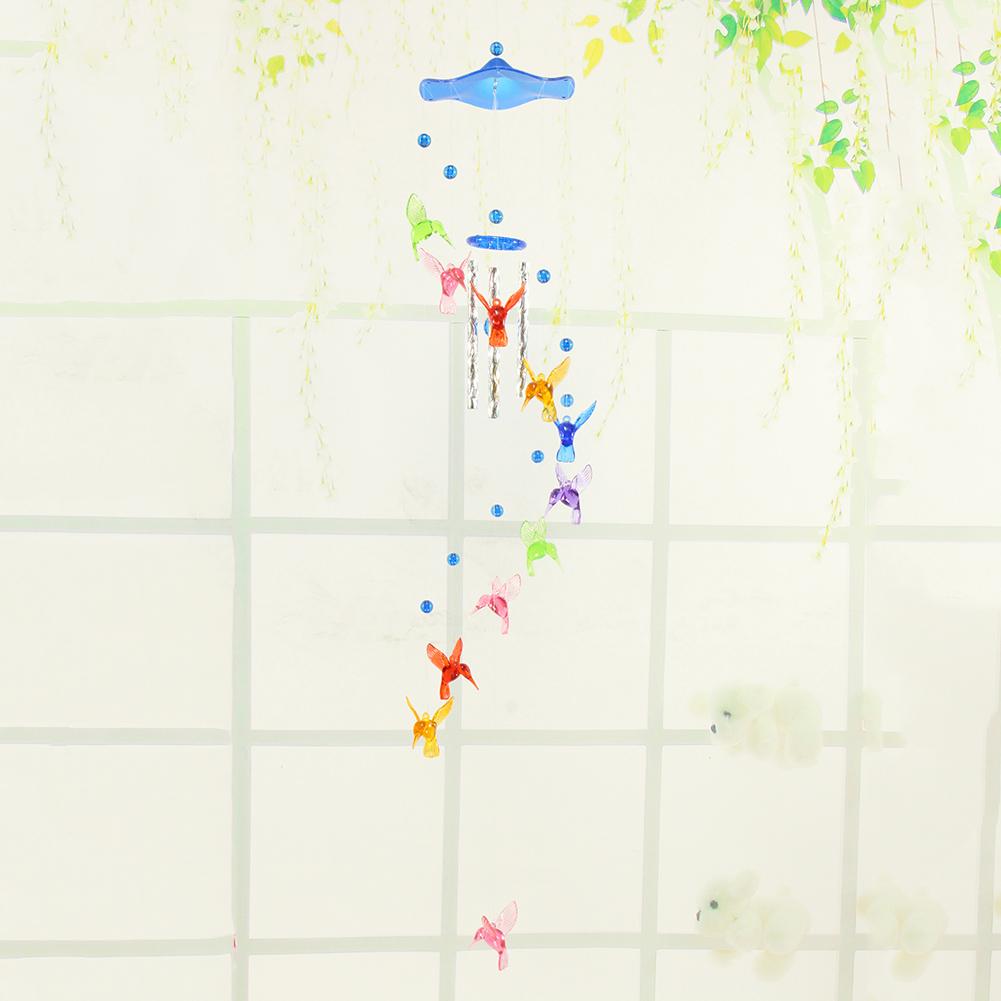 Колибри Подвески с колокольчиками ручной работы Двор Декоративные подвески с колокольчиками Художественные ремесла Украшения Подарки на день рождения Украшение дома