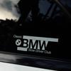 BBIP8 Slow Driver Club "Classic" BMW Decorative Car Sticker Electrostatic Glass Sticker