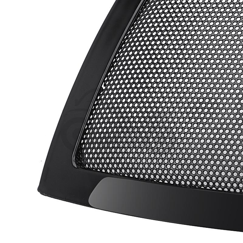 Black Horn and Audio Covers for Harley Big Glide (2014-2022) Side Boxes