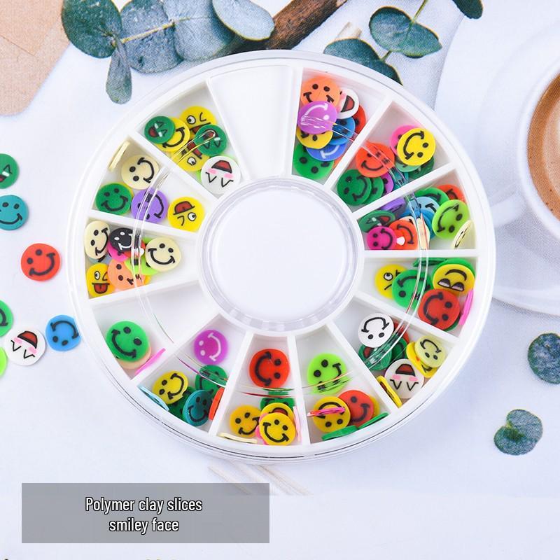 Набор разноцветных полимерных слайсов: Сделай сам смоляные аксессуары для чехлов для телефонов и мультяшные заколки для волос