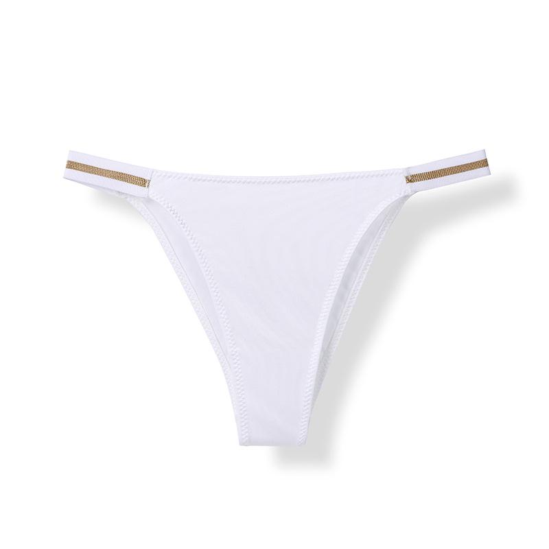 Sexy Briefs Temptation Invisible Women's Underwear No Sensation Hip Lifting Ice Silk Triangle Panties Mid Waist Bikini Underpant