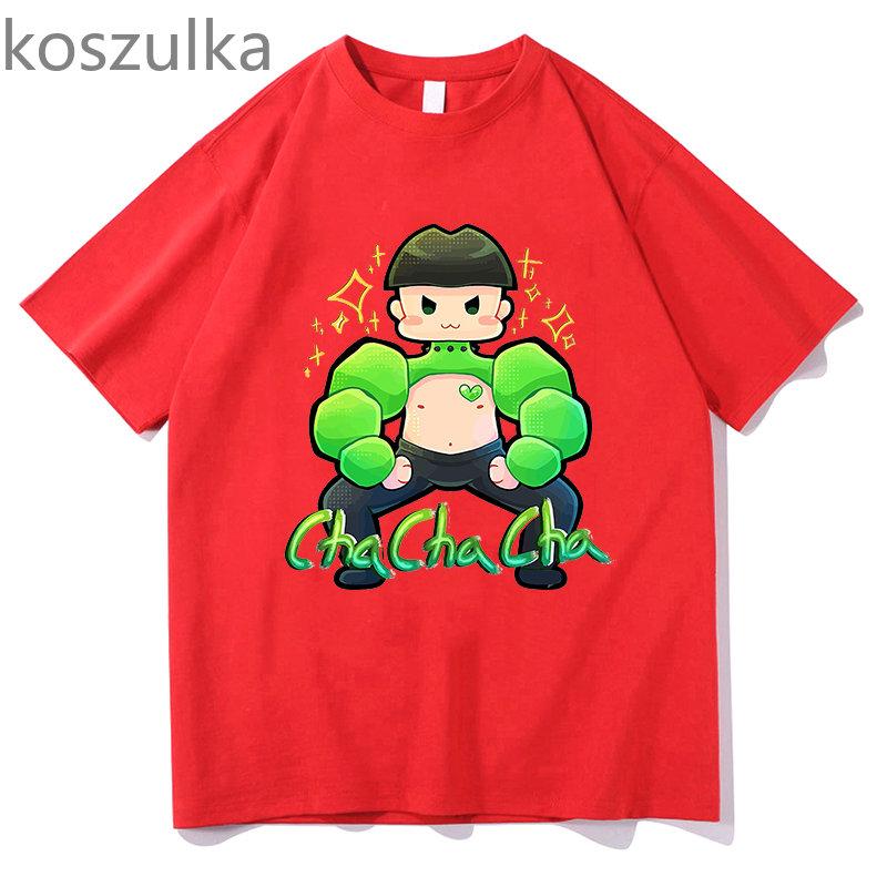 Унисекс Käärijä Cha Cha Cha Финляндия Евровидение 2023 Футболка Kaarija Женские футболки с рисунком Забавная музыкальная футболка Одежда Уличная одежда Топы