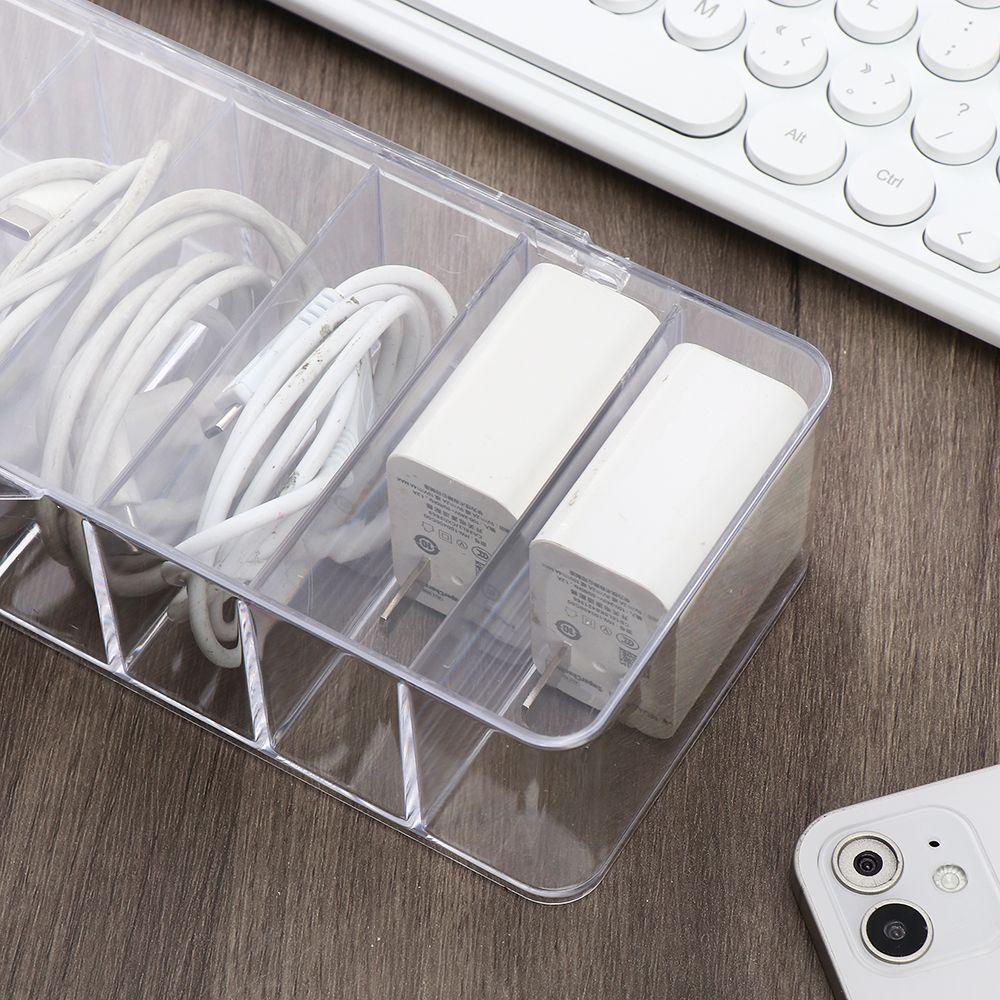 Power Dustproof Cover Data Storage Box Desktop Cable