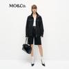 MO&Co. High Collar Loose Fit Workwear Jacket