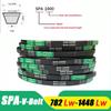 1/2/3/5Pcs Size 782mm 800mm 802mm 1080mm-1448mm SPA Section Triangle Belt V-Belt Mechanical Industrial Transmission Belt Metric