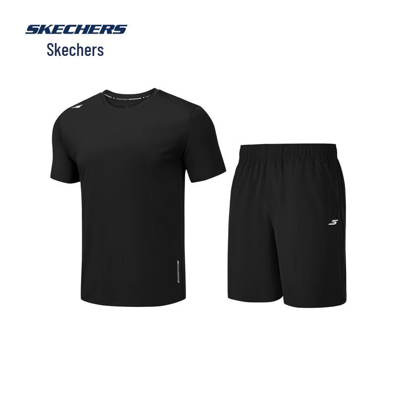 Skechers Унисекс Набор: Вязаная Футболка и Тканые Шорты P226U086