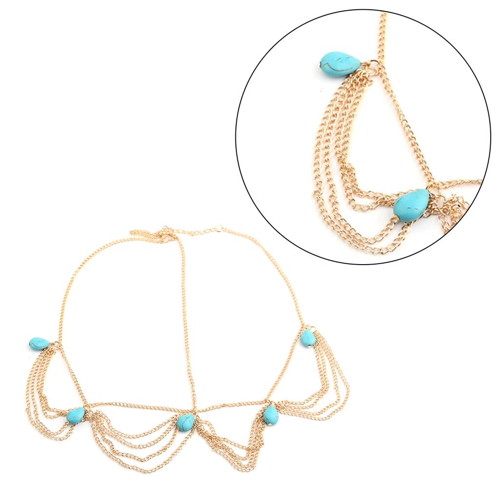 Head Chain Jewelry Festival Prom Costume Hair Accessories Fashion Headbands Headpieces for Women Girls