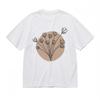 Men's Soft Breathable All Season Classic T-Shirt Line Flower Bouquet Cotton Tee
