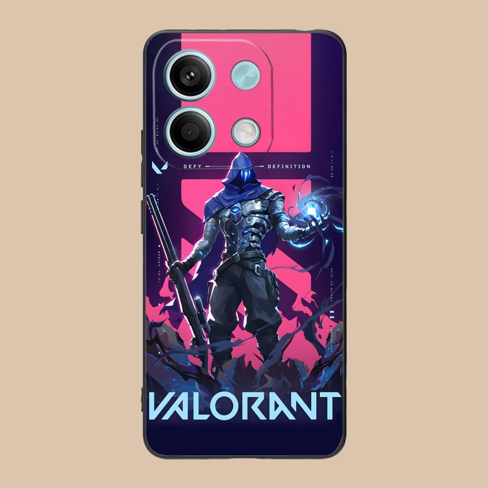 Valo Omen Phone Case for POCO M7 M6 M5 M4 M3 X7 X6 X5 X4 X3 Pro GT 5G Soft TPU Shockproof Cover