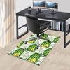 1PC Watermelon Pattern Non-Slip Floor carpet, suitable for Office, bedroomand playrooms. It can also be used as a sofa footrest cover-T22
